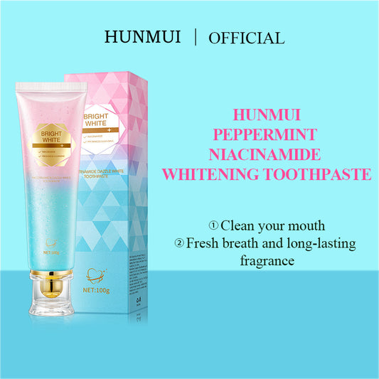 Nicotinamide Dazzling White Toothpaste Refreshing And Clean Oral Cavity